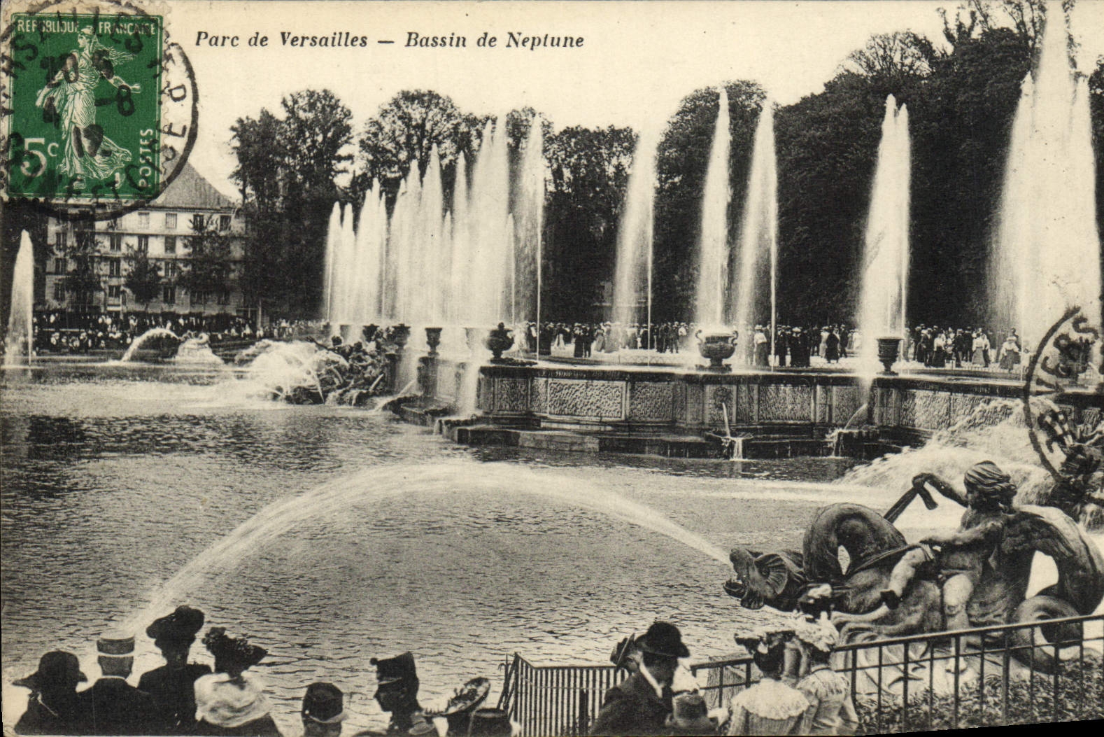 CPA Versailles Bassin de Neptune