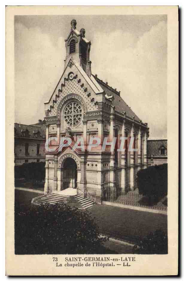 Saint-Germain-en-Laye — Die Kapelle des Hospitals — LL. n° 73