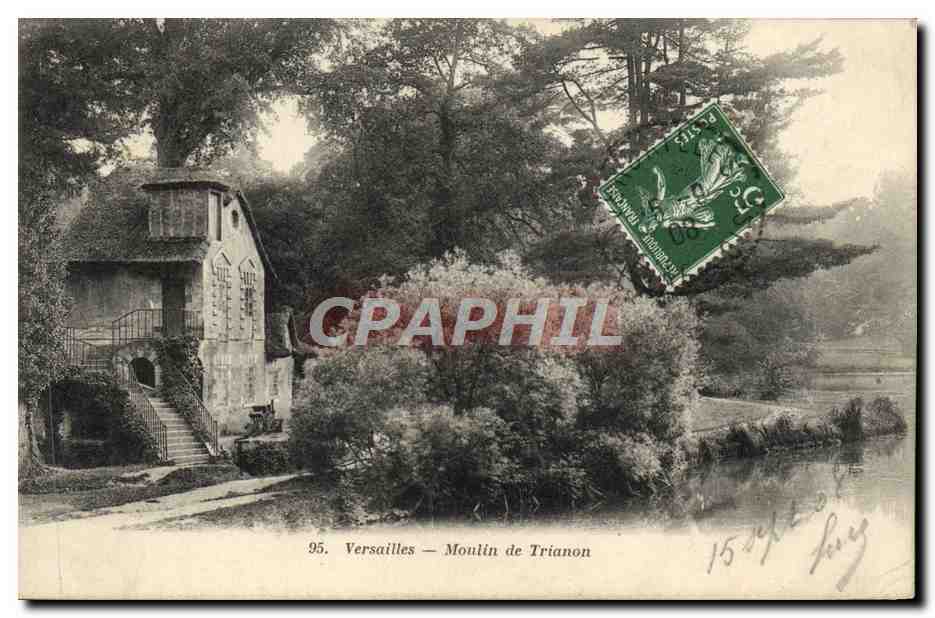 Versailles — Moulin de Trianon — Héliotypie Bourdier et Faucheux, n° 95