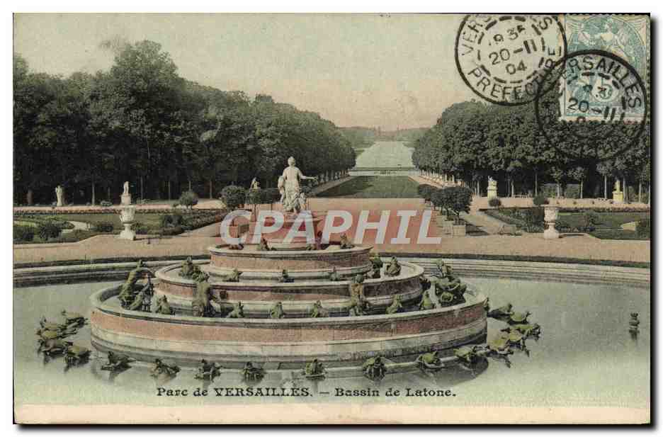 CPA Versailles Bassin de Latone