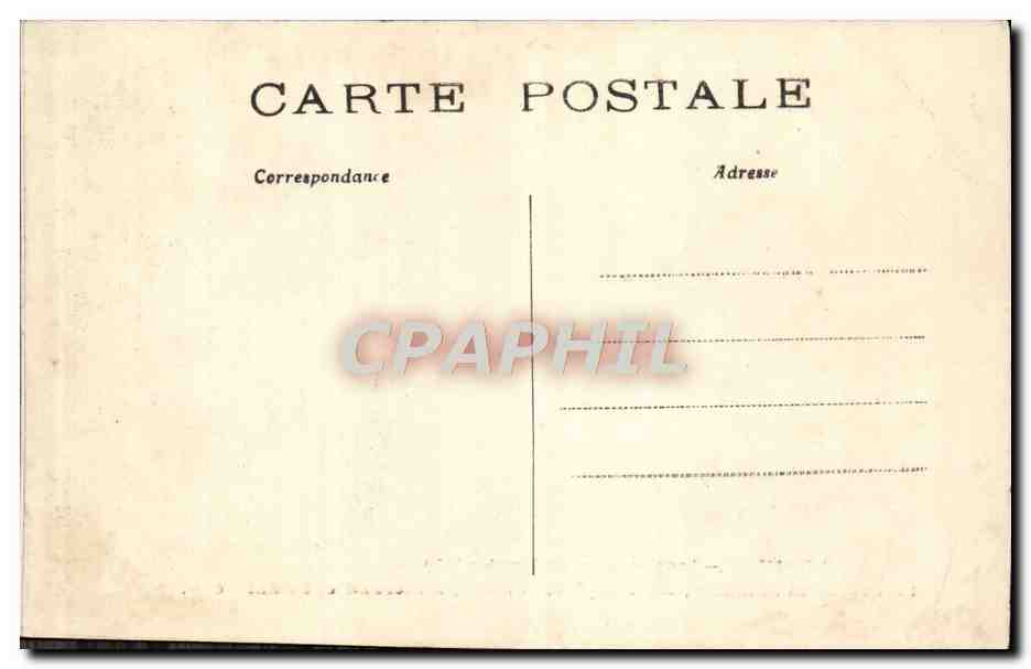 CPA Ivry Inondations de janvier 1910 Le president Falliers Lepine Contant Millerand et Briant  — Back