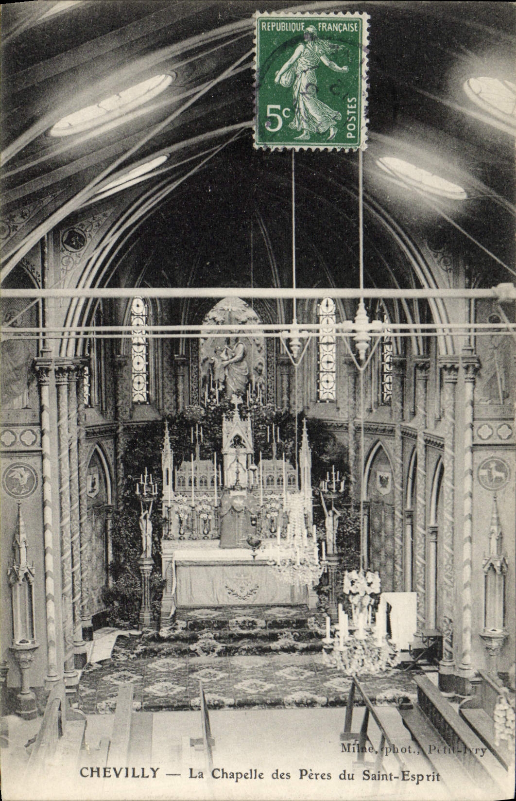 CPA Chevilly La Chapelle des Peres du Saint Esprit