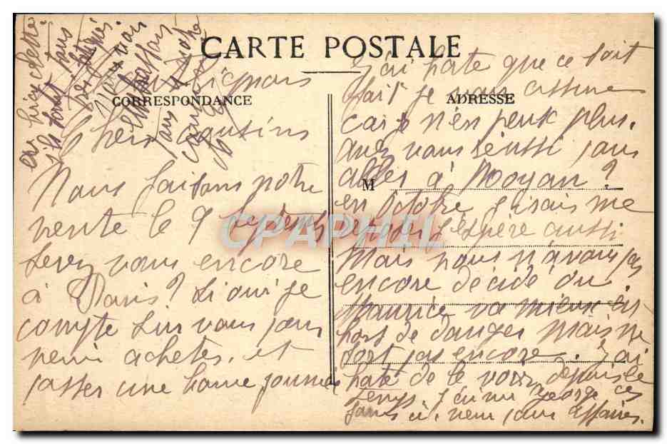 CPA Amities Australiennes a Montlignon Australie  — Back