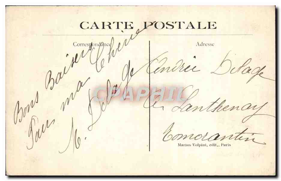 CPA Sevres Manufacture Les enfants aux grenouilles Fontaine de Max Blondin  — Rückseite