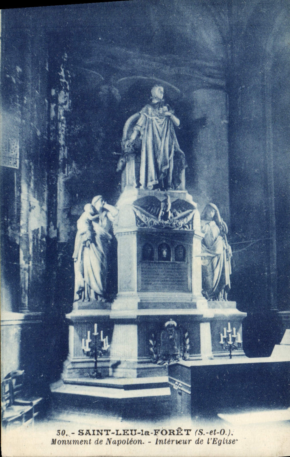 Saint-Leu-la-Forêt — Intérieur de l'église — Monument de Napoléon — Photo-Édition, n°30