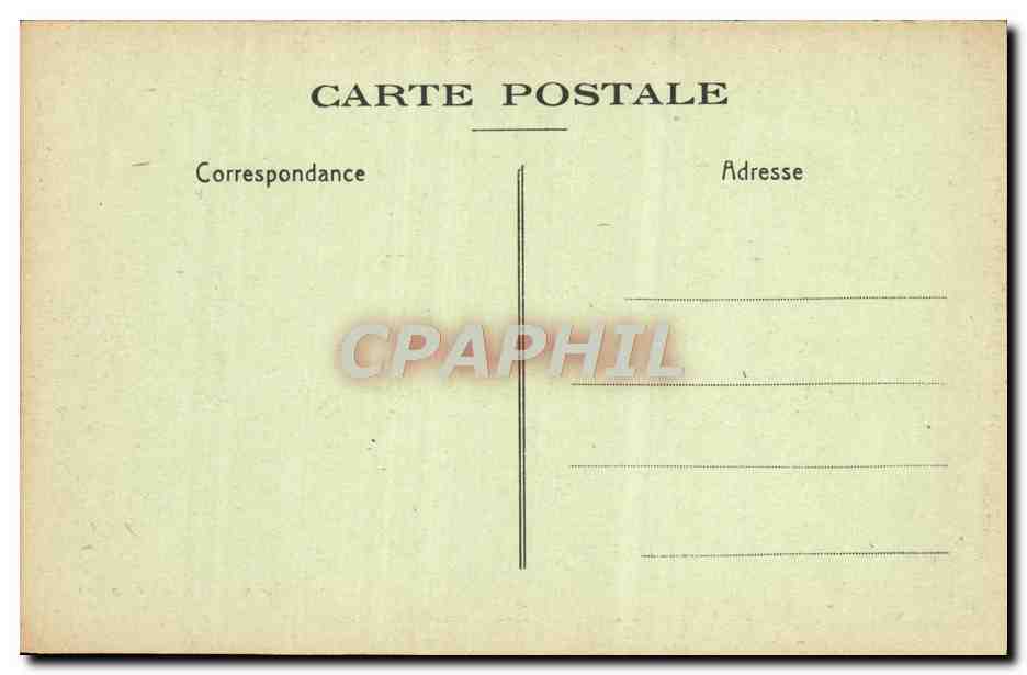 CPA Chateau de Sceaux L'Alle de la Duchesse  — Rückseite