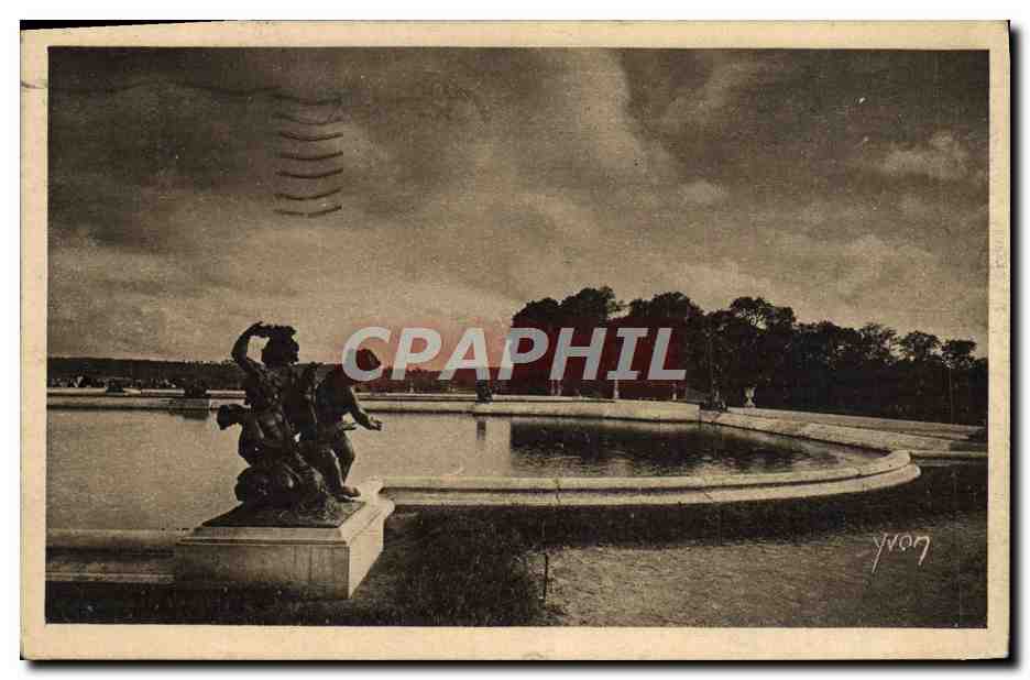 CPA Versailles Les parterres d'eau