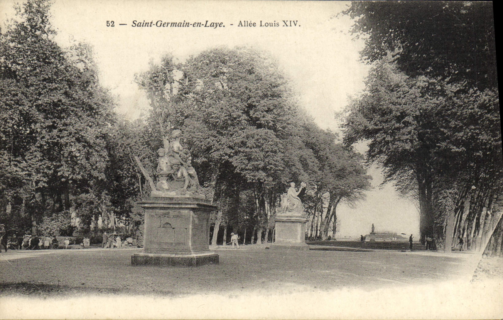 Saint-Germain-en-Laye — Allée Louis XIV — Éditeur inconnu, n° 52
