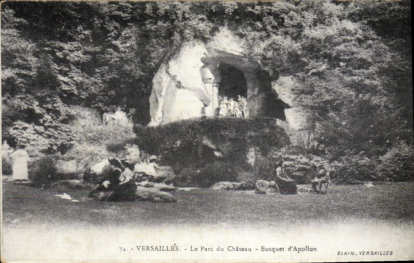 CPA Versailles Le Parc du Chateau Bosquet d'Apollon
