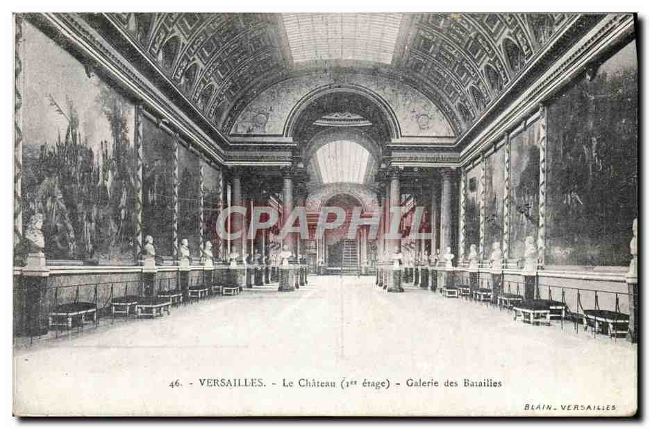 Versailles - Le Château (1er étage) - Galerie des Batailles