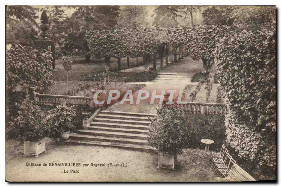 CPA Chateau de Benaivilliers par Orgeval Le Parc 