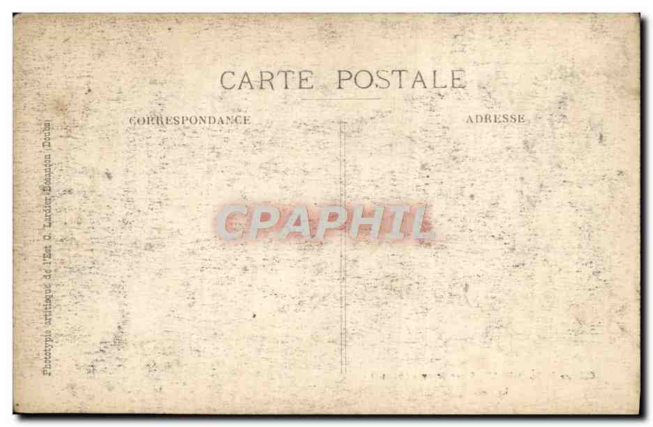 CPA Chateau de Benaivilliers par Orgeval Le Parc  — Rückseite