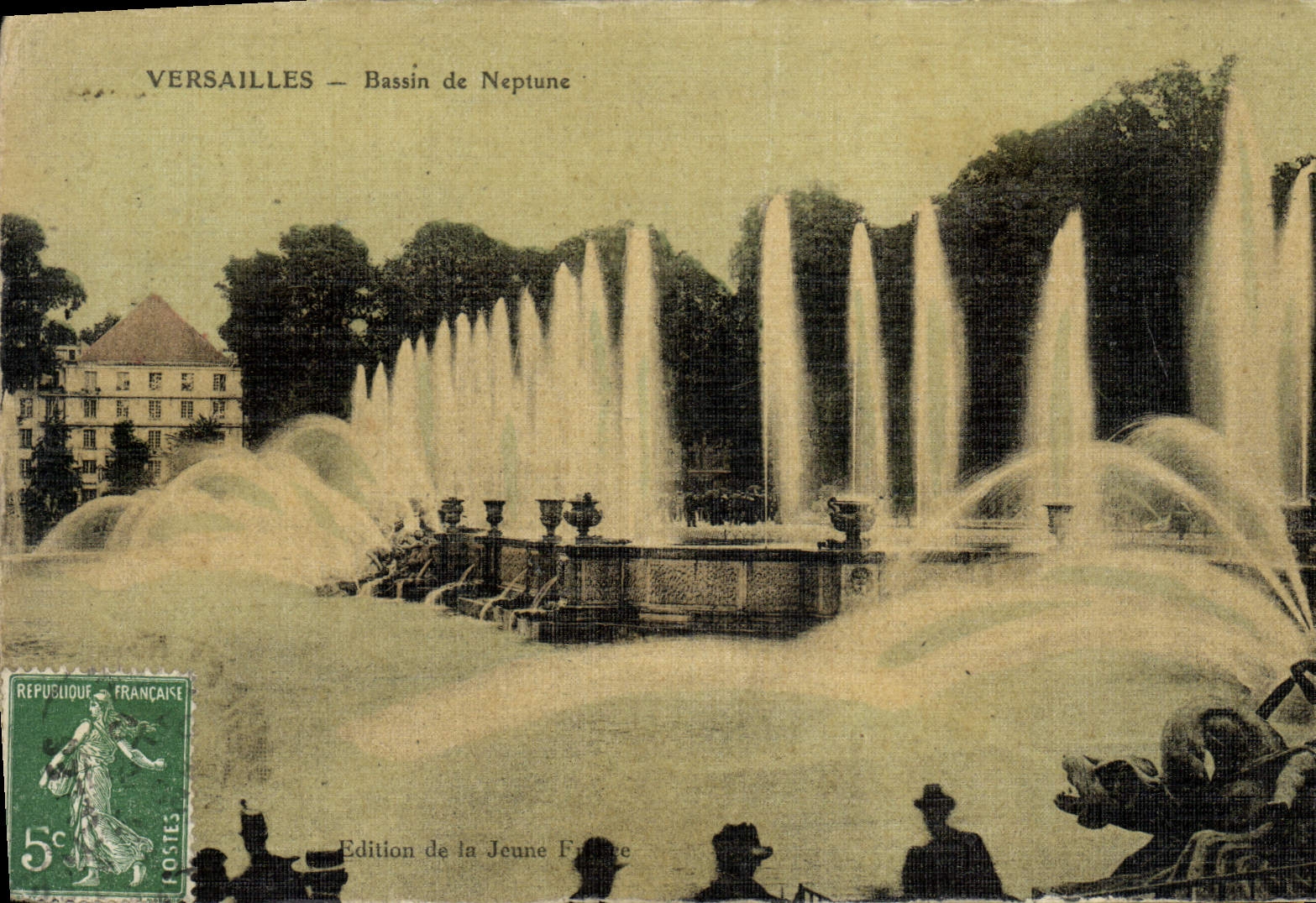 CPA Versailles Bassin de Neptune 