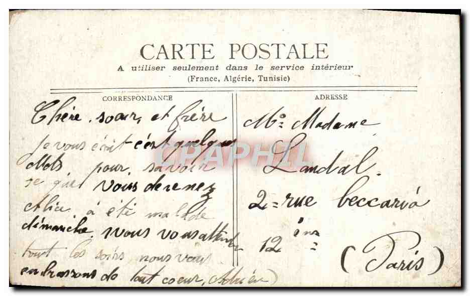 Fontainebleau - Le Parterre — vue du château et du parc — éditeur non identifié — Reverso