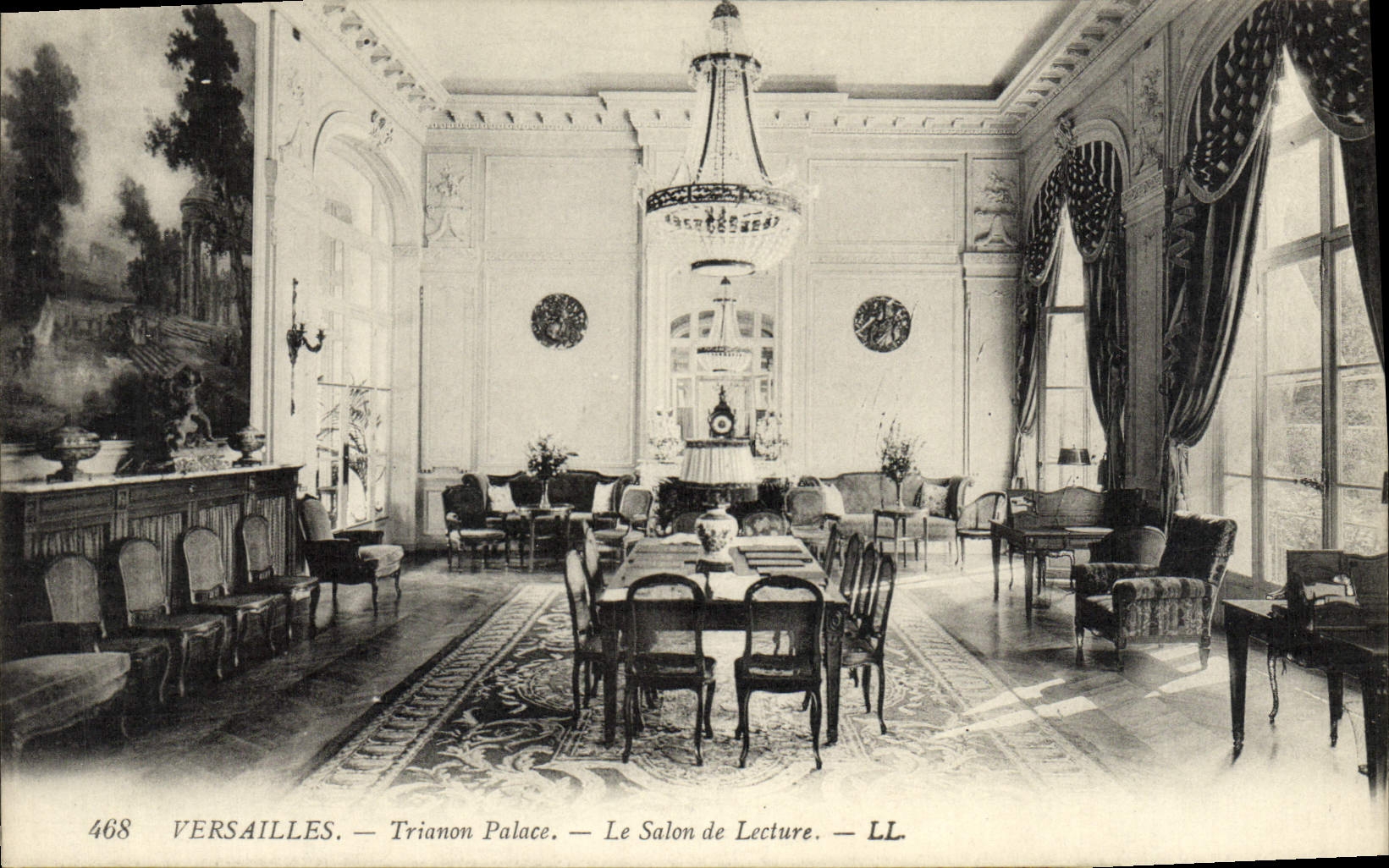 Versailles — Trianon Palace — Le Salon de Lecture — LL — n° 468