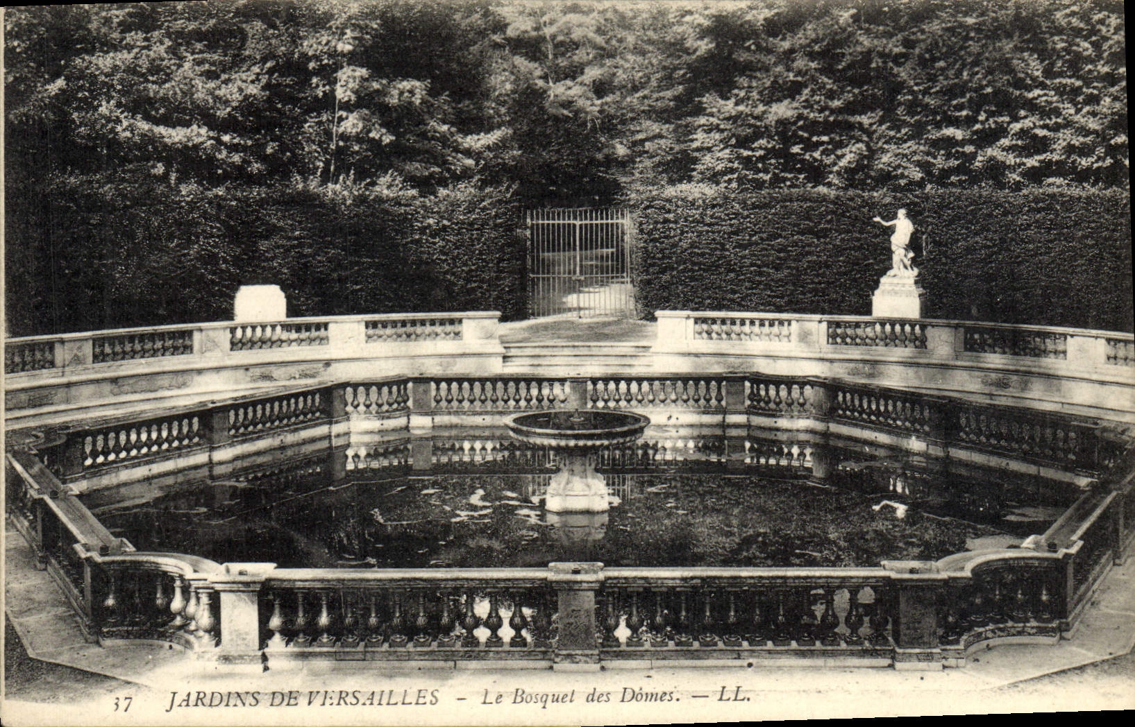 CPA Jardins de Versailles Le Bosquet des Domes 