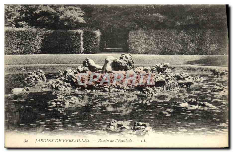 CPA Jardins de Versailles Bassin de l'Escalade 