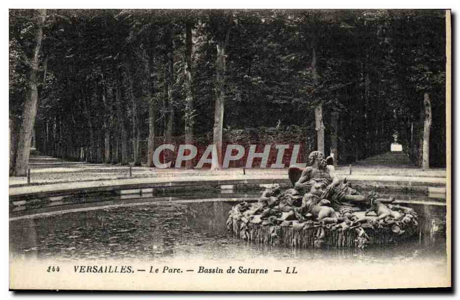 CPA Versailles Le Parc Bassin de Saturne 