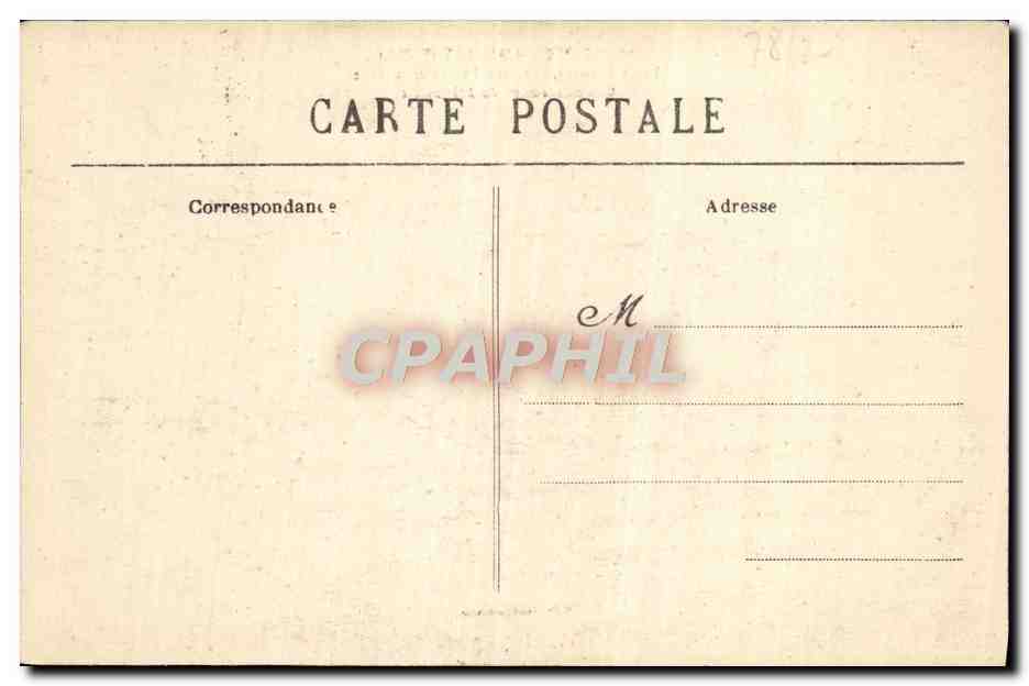 Montfort-l'Amaury — Porte Bardoue, alte Eingangstor der Stadt, Anfang des 12. Jahrhunderts — Edit. Ombredanne — Rückseite