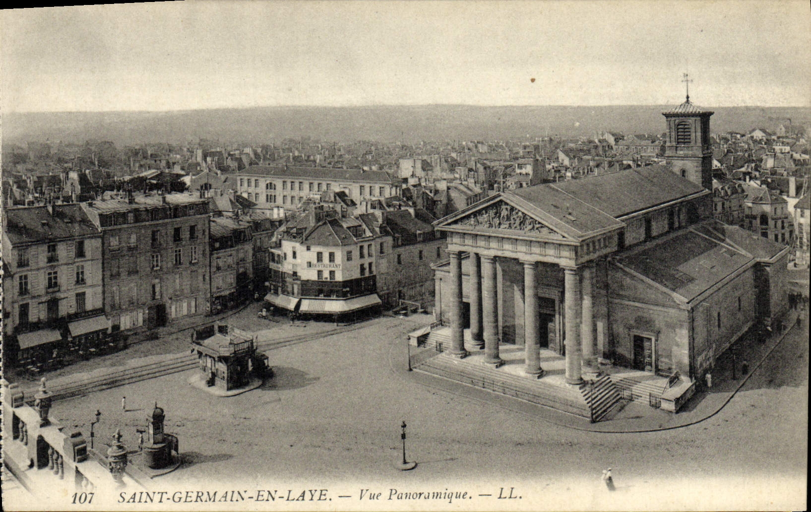 CPA Saint Germain en Laye Vue Panoramique 