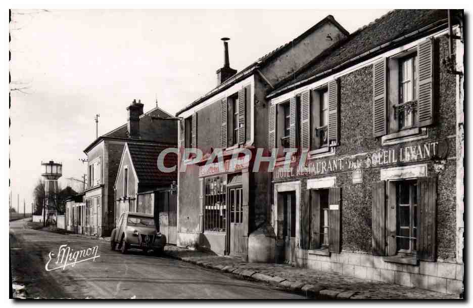 Hôtel-Restaurant du Soleil Levant — Orcemont (S.-et-O.) — Éditeur Mignon