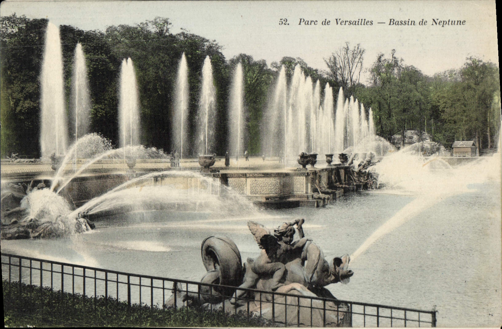 Parc de Versailles — Bassin de Neptune — Édita, n° 52