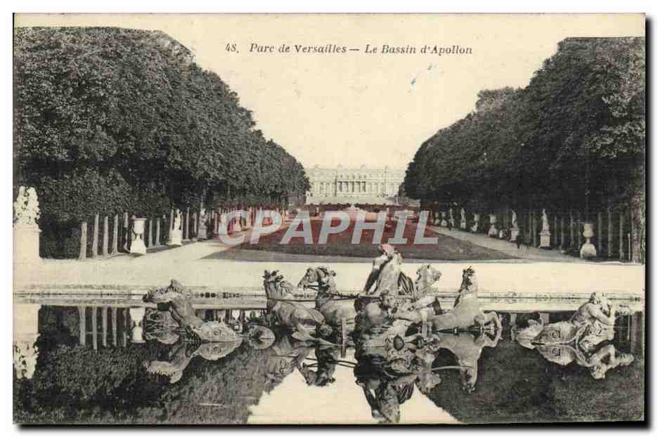 CPA Parc de Versailles Le Bassin d'Apollon