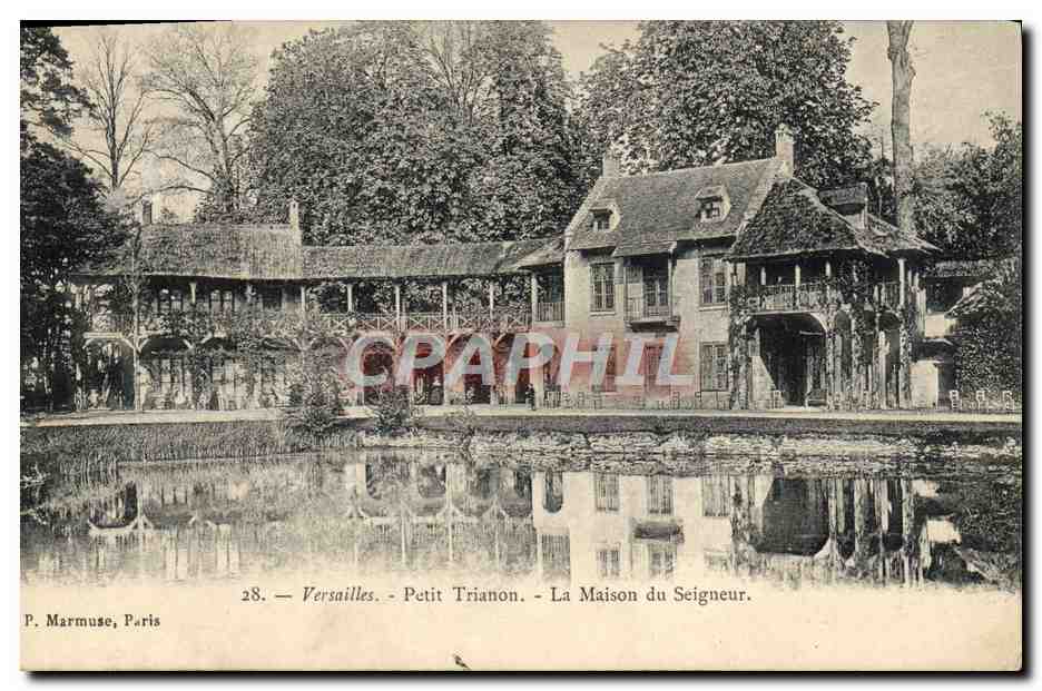 CPA Versailles Petit Trianon La Maison du Seigneur 