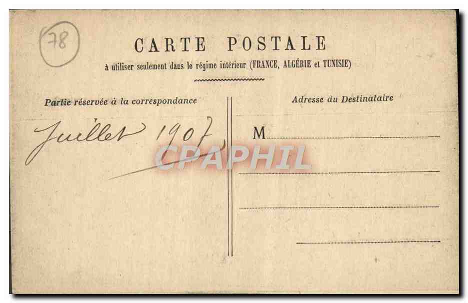 Versailles - Le Château - Cour de Marbre — Blain, Versailles, n°31 — Verso