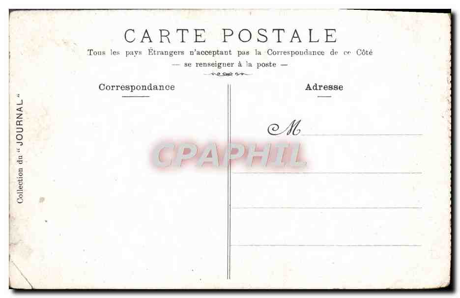 Versailles — Grand Trianon, Chambre de la Reine Victoria — éditeur non identifié — Verso