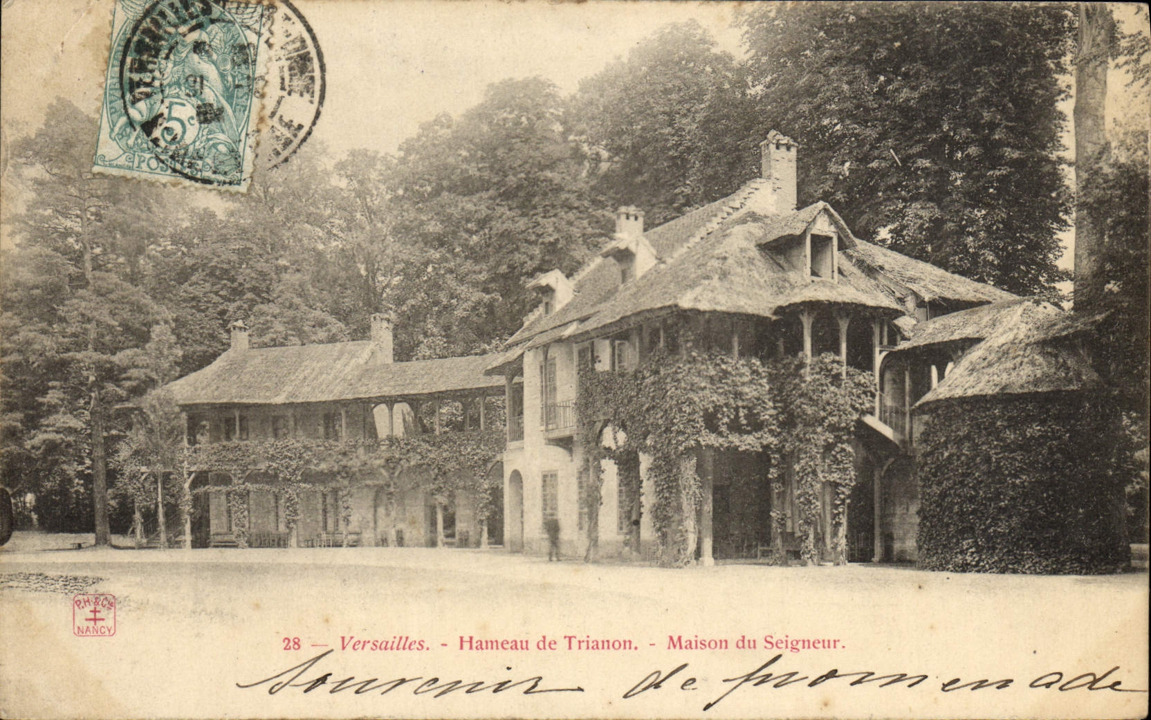 CPA Versailles Hameau de Trianon Maison du Seigneur 