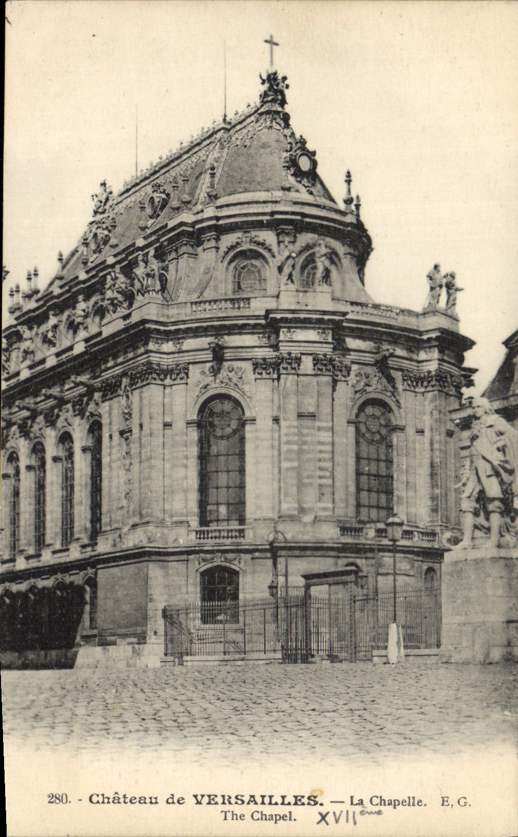 CPA Chateau de Versailles La Chapelle 