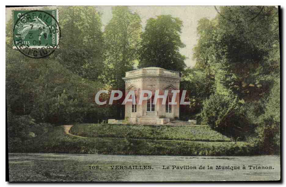 CPA Versailles Le Pavillon de la Musique a Trianon