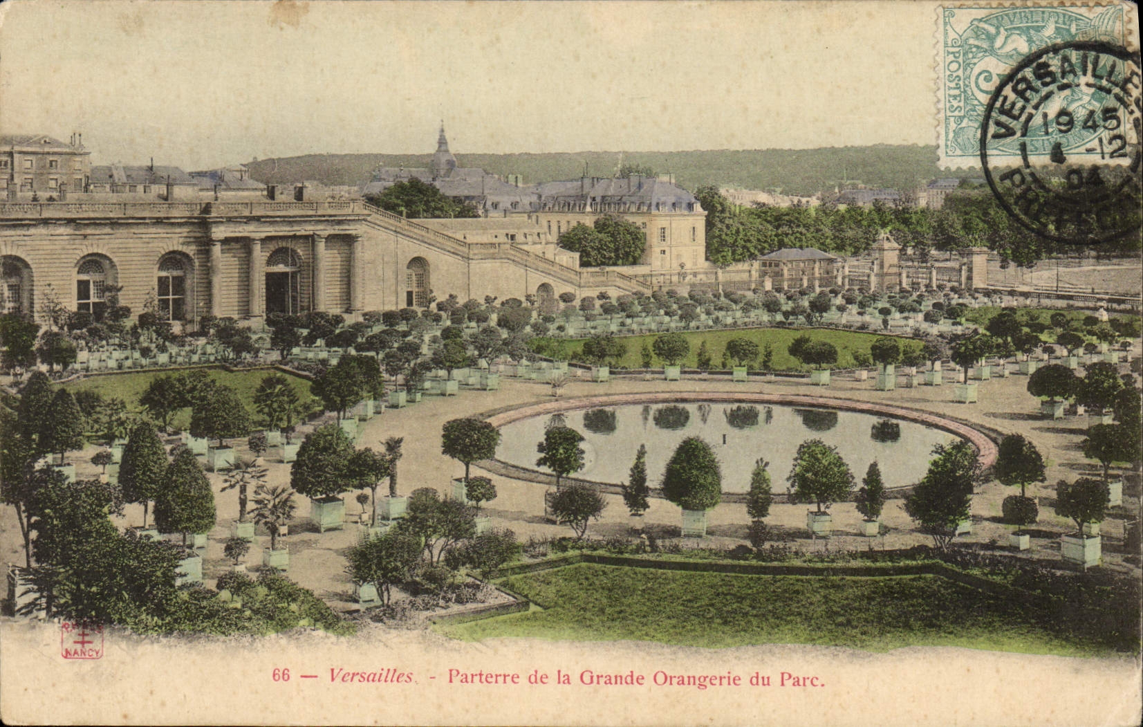 Versailles — Parterre de la Grande Orangerie du Parc — Nancy, n°66