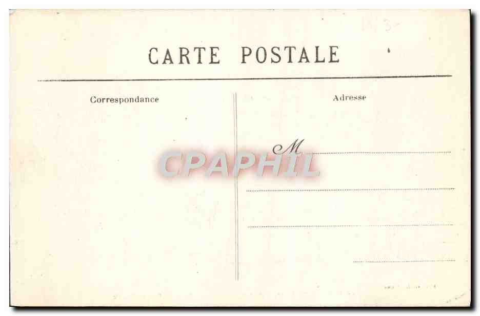 Montfort-l'Amaury (S.-&-C.) — Het Kerkhof — De Grande Galerie — Edit. Ombredanne, n° 50 — Achterkant
