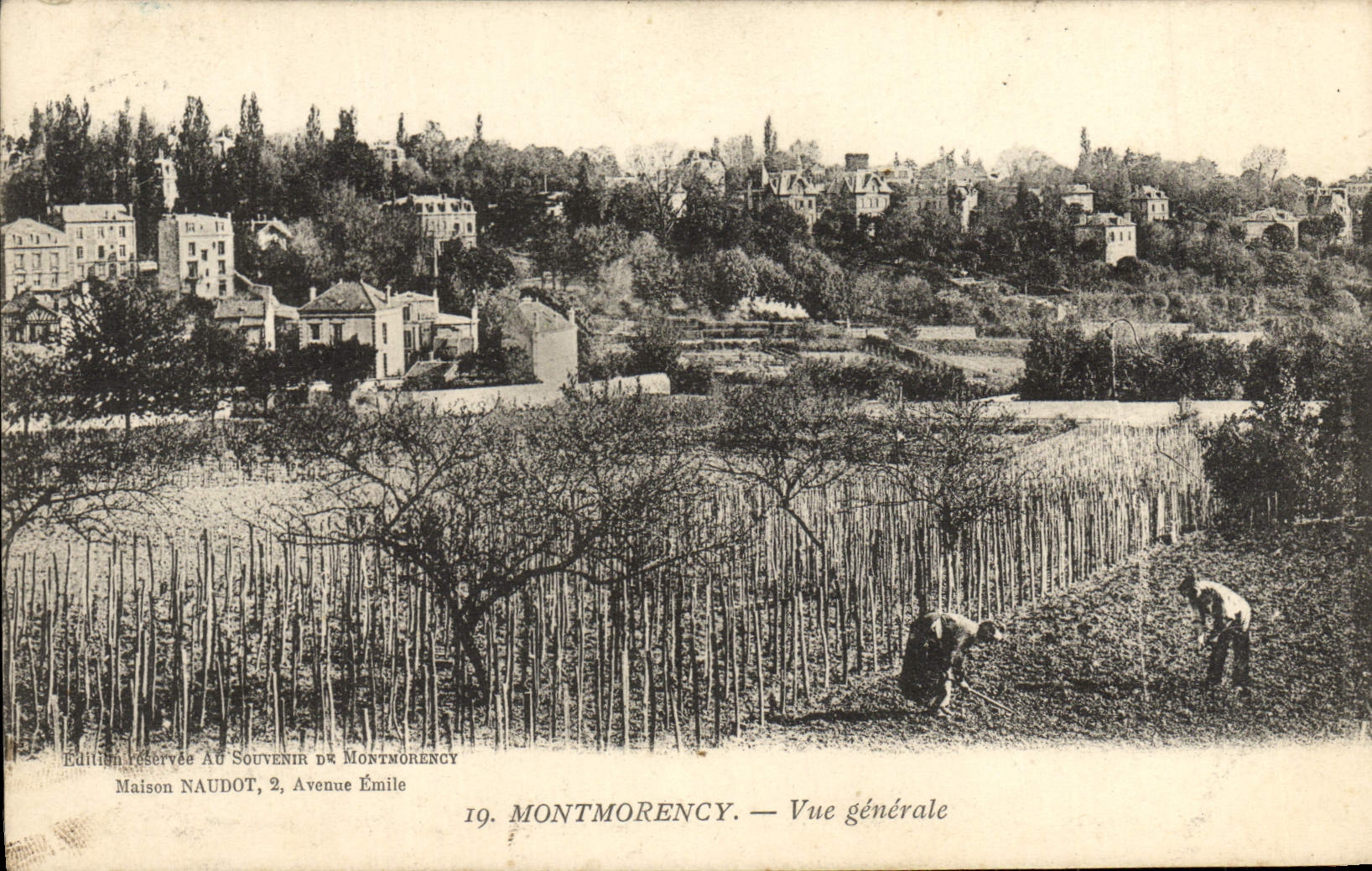 CPA Montmorency Vue generale 