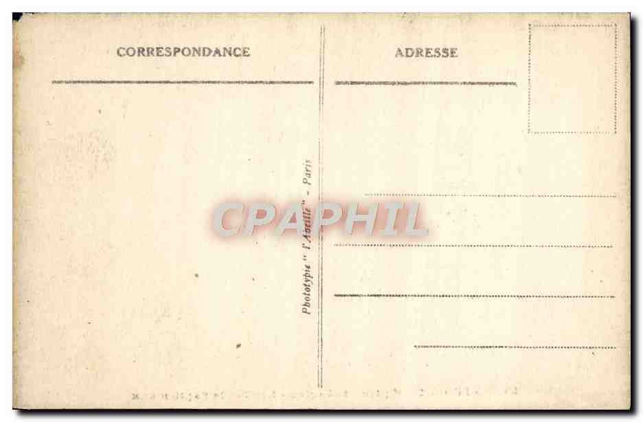 CPA Pontoise Eglise St Maclou Les fonts baptismaux — Rückseite
