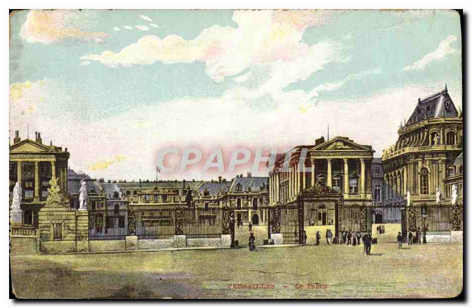 CPA Versailles Le palais