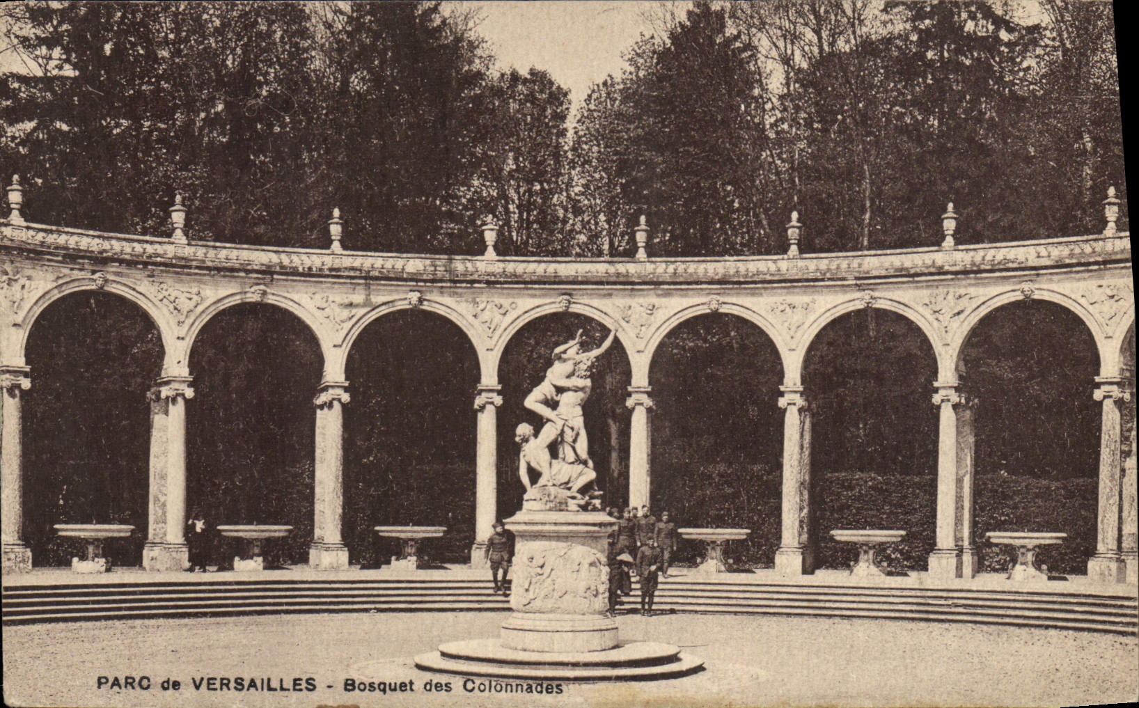 CPA Parc de Versailles Bosquet des Colonnades 