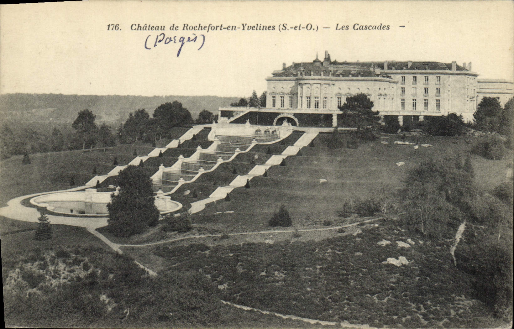 Château de Rochefort-en-Yvelines (S.-et-O.) — Les Cascades — (Parger)
