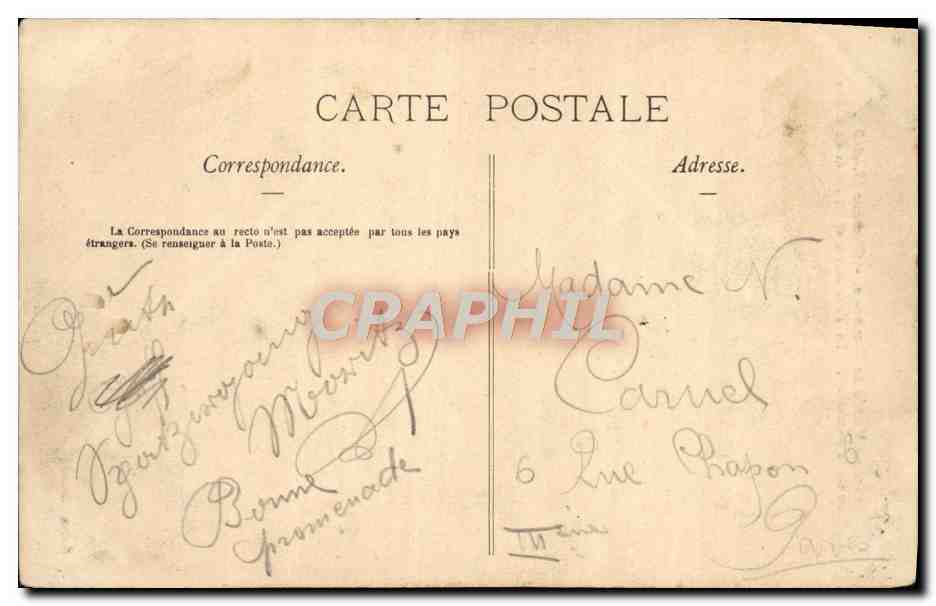 Vallée de Chevreuse — Château de la Madeleine — La Tour cassée et les fossés du Château — Éditeur non identifié, n° 227 — Reverso