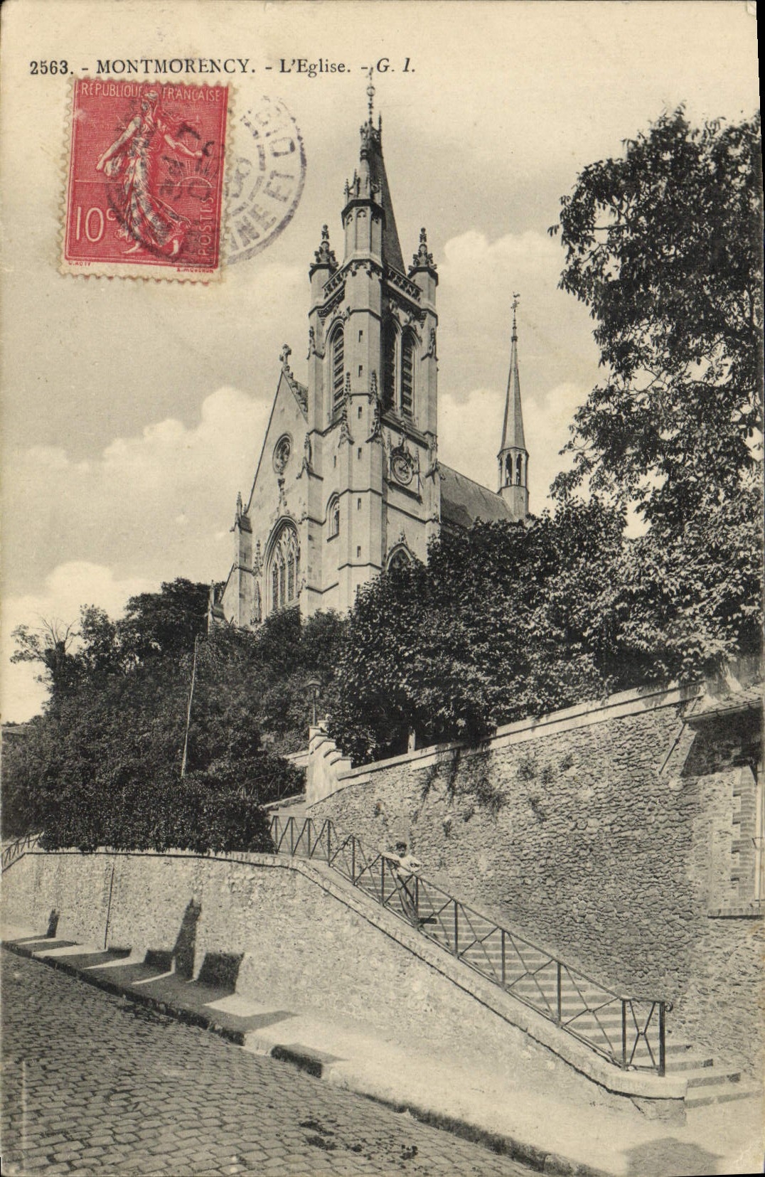 CPA Montmorency L'Eglise 