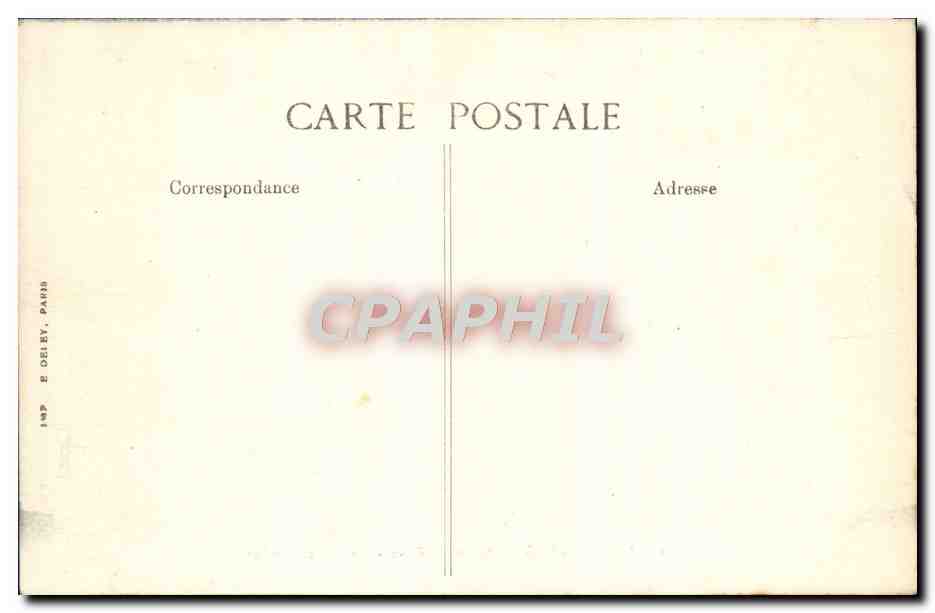 CPA Versailles Grandes Eaux Grotte d'Apollon — Rückseite