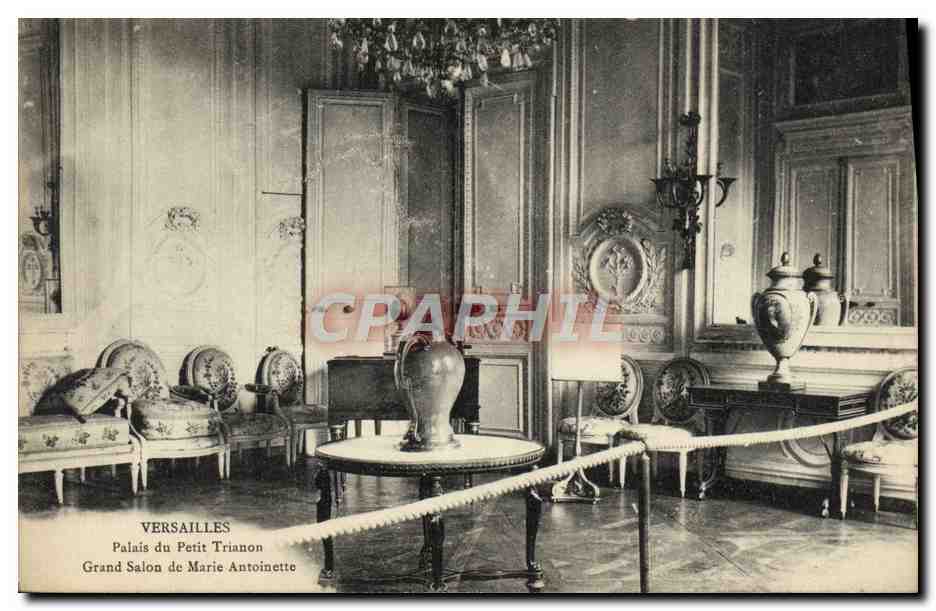 Versailles — Palais du Petit Trianon, Grand Salon de Marie-Antoinette — CPAPHIL