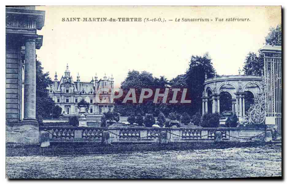 CPA Saint Martin Du Tertre Le sanatorium Vue exterieure 