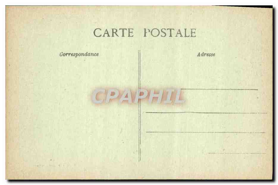 Villebouzin, par Longpont (S.-et-O.) — Le Château du Côté du Parc — Photo Leprunier Javas — Verso