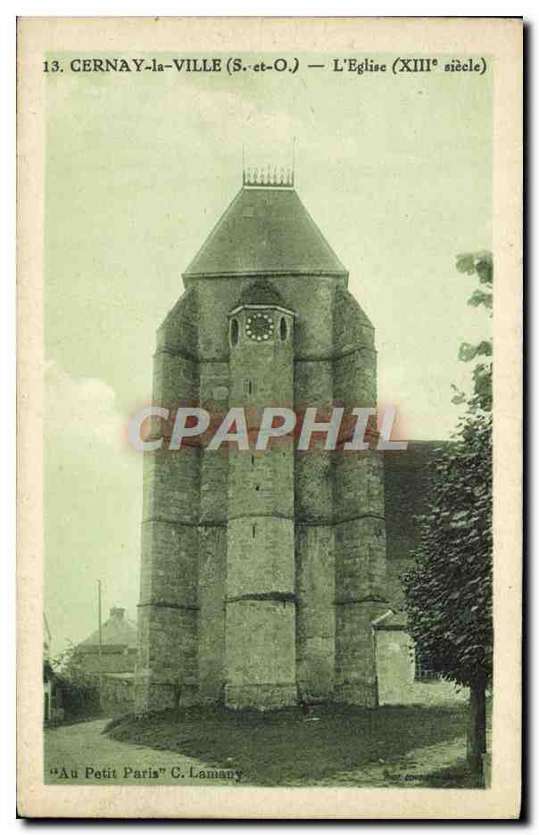 CPA Cernay la Ville L'Eglise