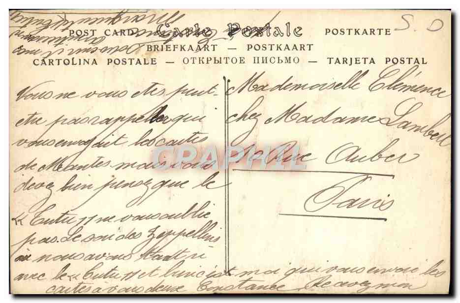CPA Mantes L'Entree du Pont — Reverso