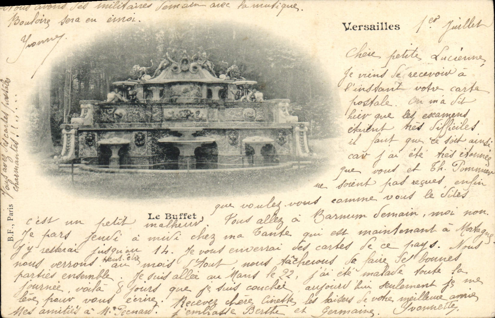 CPA Versailles Le Buffet