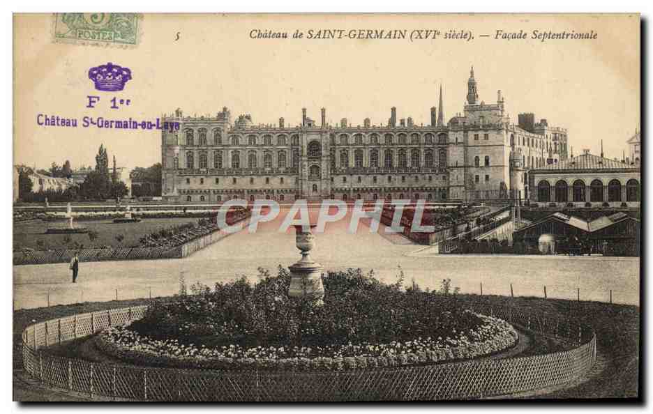 Château de SAINT-GERMAIN (XVIe siècle) — Façade Septentrionale — Éditeur F 1er